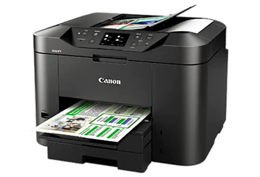 Printer setup diagram